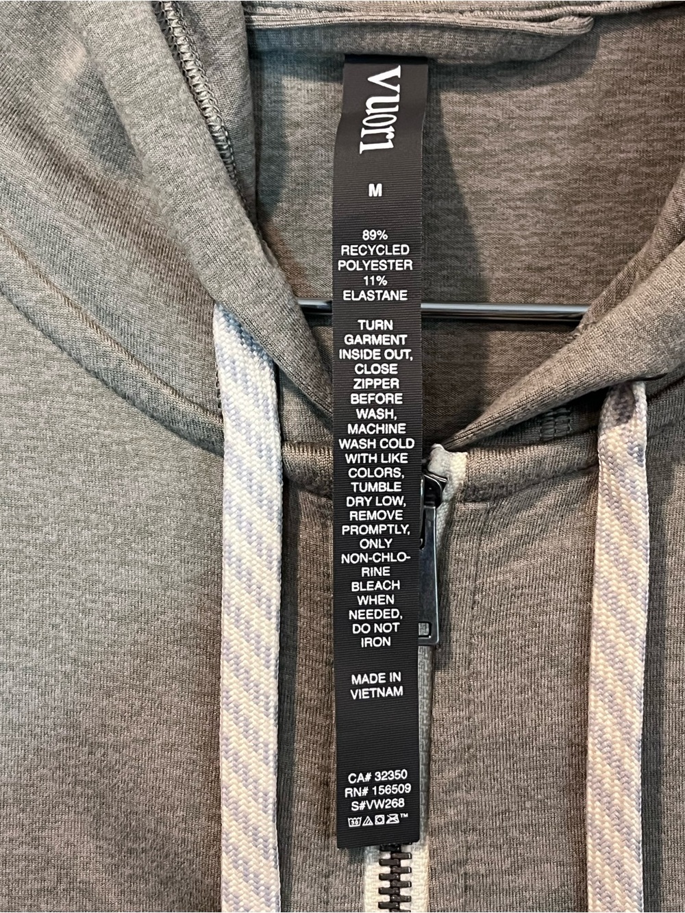 Vuori Women's Halo Performance Hoodie 2.0 Laurel Heather - Medium - Picture 8 of 10